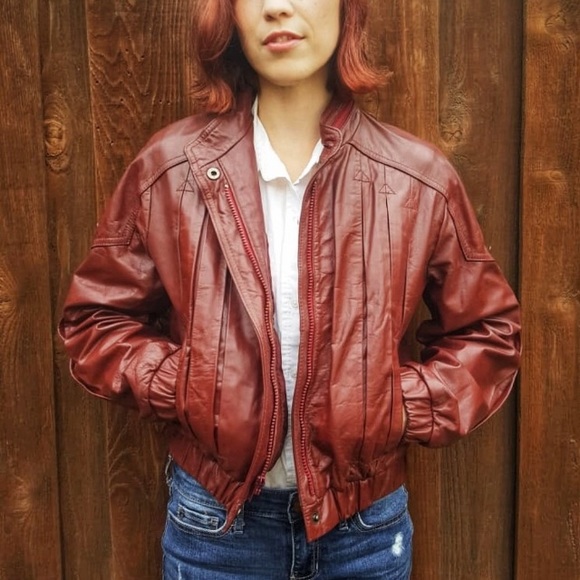 8O’s vintage Bomber jacket - Picture 1 of 8